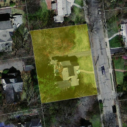 29 Leonard Ave, Newton, MA 02465 aerial view