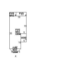 386 Ward St, Newton, MA 02459 floor plan