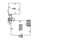 154 Plymouth Rd, Newton, MA 02461 floor plan