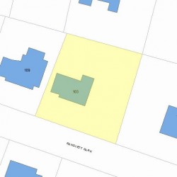 103 Randlett Park, Newton, MA 02465 plot plan