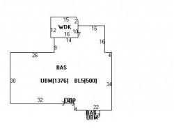 200 Cotton St, Newton, MA 02458 floor plan