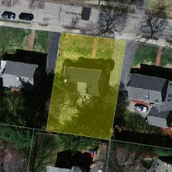 66 Moffat Rd, Newton, MA 02468 aerial view