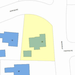 89 Morton St, Newton, MA 02459 plot plan