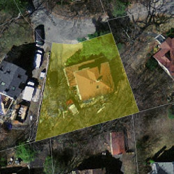 11 Gibson Rd, Newton, MA 02460 aerial view
