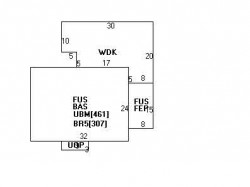 20 Trowbridge St, Newton, MA 02459 floor plan