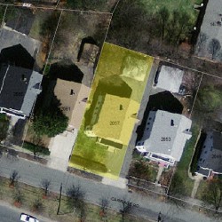 2057 Commonwealth Ave, Newton, MA 02466 aerial view