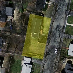 115 Fordham Rd, Newton, MA 02465 aerial view