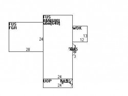 170 Waltham St, Newton, MA 02465 floor plan