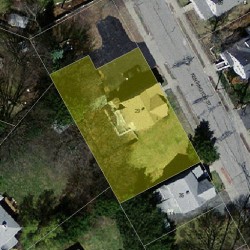 29 Kensington St, Newton, MA 02460 aerial view