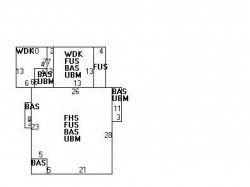 29 Harrison St, Newton, MA 02461 floor plan