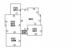 361 Dudley Rd, Newton, MA 02459 floor plan