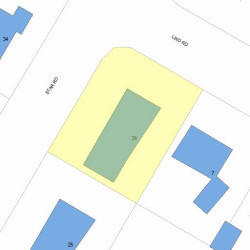 31 Star Rd, Newton, MA 02465 plot plan