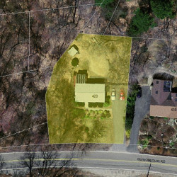 420 Quinobequin Rd, Newton, MA 02468 aerial view