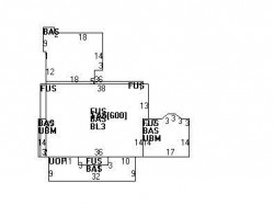 40 Nonantum St, Newton, MA 02458 floor plan