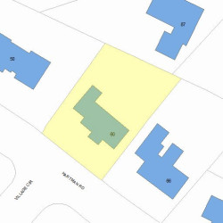 60 Hartman Rd, Newton, MA 02459 plot plan