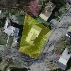 20 Brandeis Rd, Newton, MA 02459 aerial view