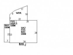 99 Arlington St, Newton, MA 02458 floor plan