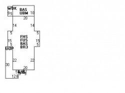 93 Eldredge St, Newton, MA 02458 floor plan