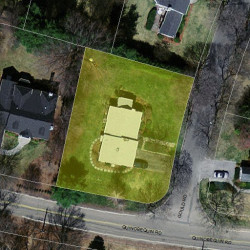 63 Gould Rd, Newton, MA 02468 aerial view