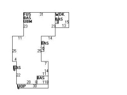 9 Wade St, Newton, MA 02461 floor plan