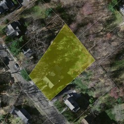 54 Ridge Ave, Newton, MA 02459 aerial view