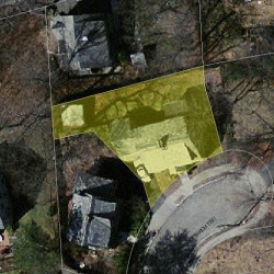 30 Gray Birch Ter, Newton, MA 02460 aerial view