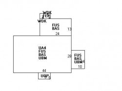 44 Frederick St, Newton, MA 02460 floor plan