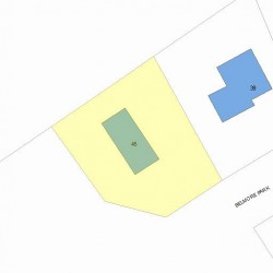 45 Belmore Park, Newton, MA 02462 plot plan