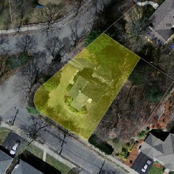 116 Oliver Rd, Newton, MA 02468 aerial view