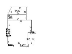 14 Exeter St, Newton, MA 02465 floor plan