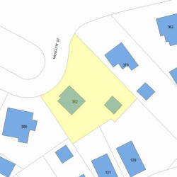 382 Wolcott St, Newton, MA 02466 plot plan