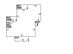 118 West St, Newton, MA 02458 floor plan