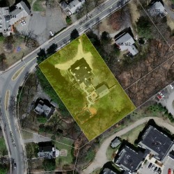 176 Grove St, Newton, MA 02466 aerial view