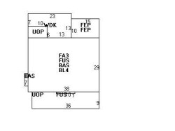 418 Wolcott St, Newton, MA 02466 floor plan