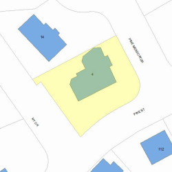 4 Pine Meadow Dr, Newton, MA 02466 plot plan