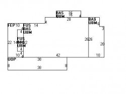 186 Woodward St, Newton, MA 02461 floor plan