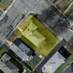 220 Linwood Ave, Newton, MA 02460 aerial view