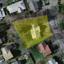 115 Olde Field Rd, Newton, MA 02459 aerial view
