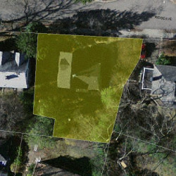 48 Glenwood Ave, Newton, MA 02459 aerial view