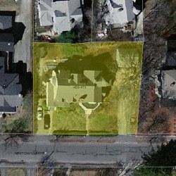 411 Newtonville Ave, Newton, MA 02458 aerial view