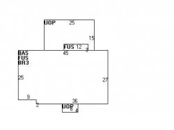 17 Cherry Pl, Newton, MA 02465 floor plan