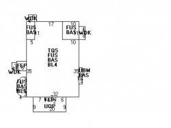 205 Homer St, Newton, MA 02459 floor plan