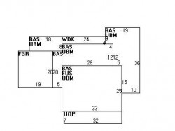 10 Bonmar Cir, Newton, MA 02466 floor plan