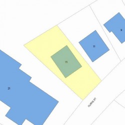 15 Curve St, Newton, MA 02465 plot plan
