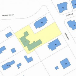 23 Putnam St, Newton, MA 02465 plot plan