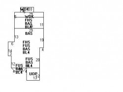 242 Waban Ave, Newton, MA 02468 floor plan