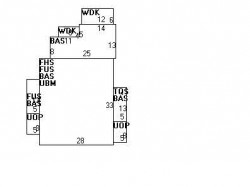 242 Adams St, Newton, MA 02460 floor plan