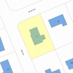 17 Ober Rd, Newton, MA 02459 plot plan