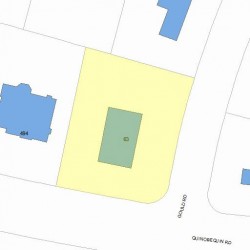 63 Gould Rd, Newton, MA 02468 plot plan