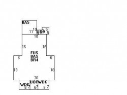 1050 Beacon St, Newton, MA 02459 floor plan